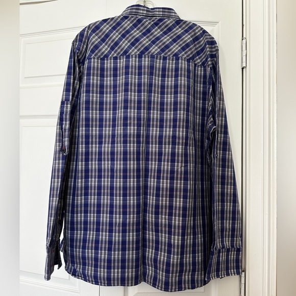 Cavi Blue Button Down Shirt - Picture 2 of 4